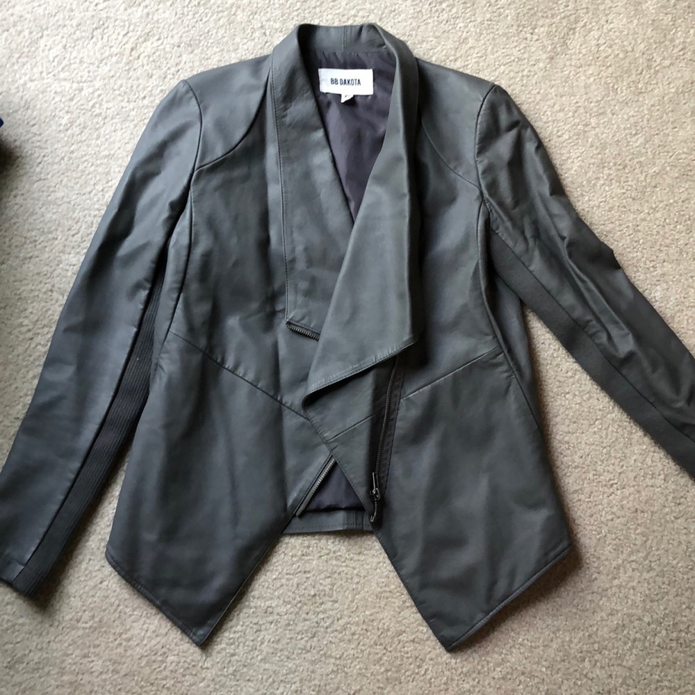 BB Dakota lightweight leather jacket